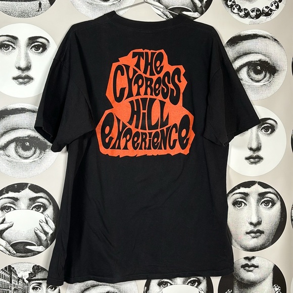 Vintage 90s Cypress Hill G.E.M. “The Cypress Hill Experience” Band Tee, Sz XL - Picture 3 of 14
